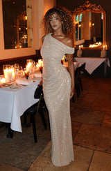 Ottilie Maxi Dress - Gold - S