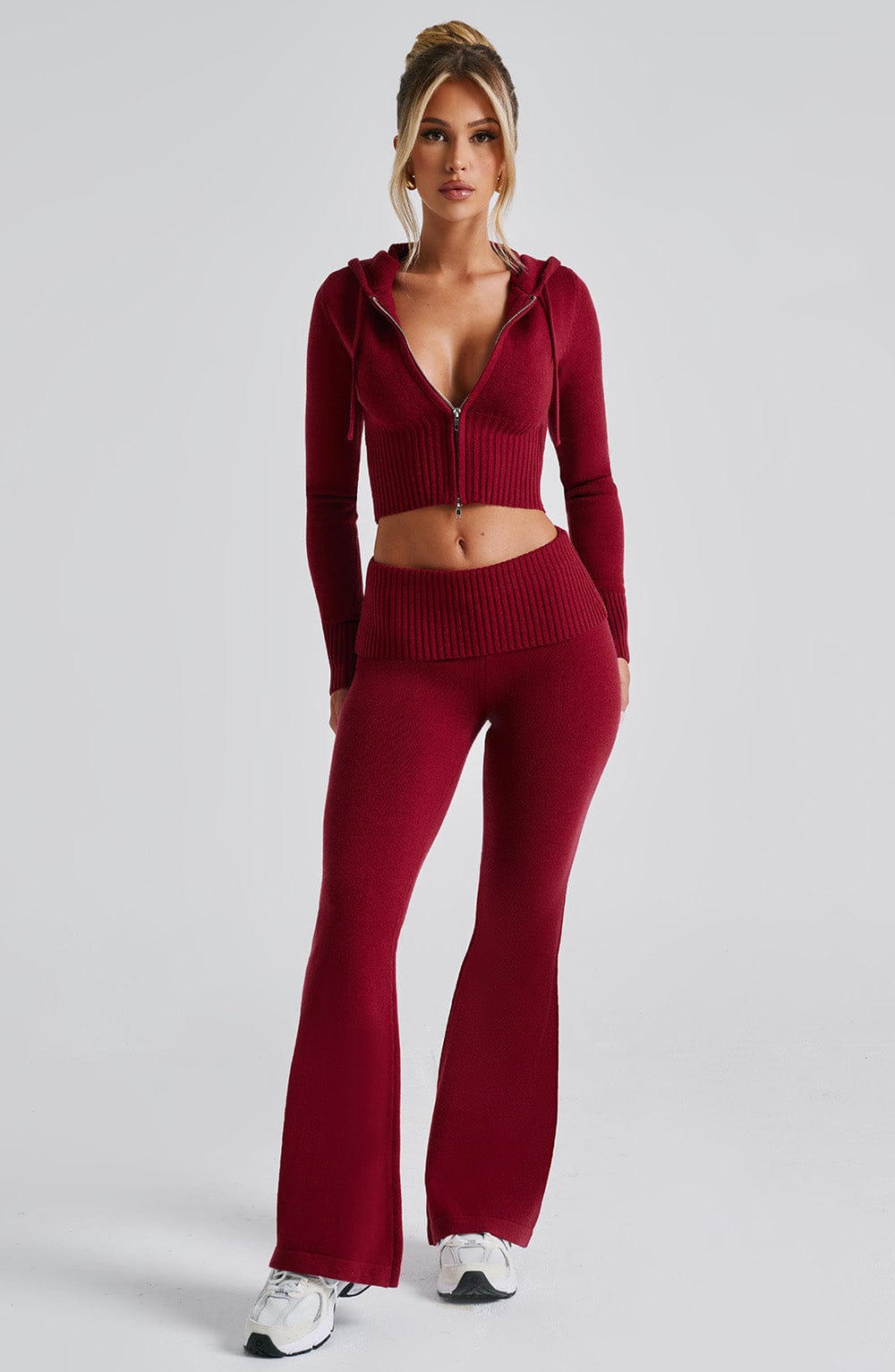 Evie Lounge Set - Wine Red - M