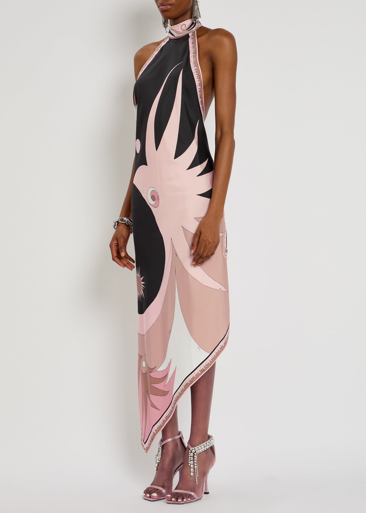 SARAH MAXI DRESS - M - Pink