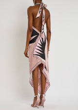 SARAH MAXI DRESS - M - Blush Pink
