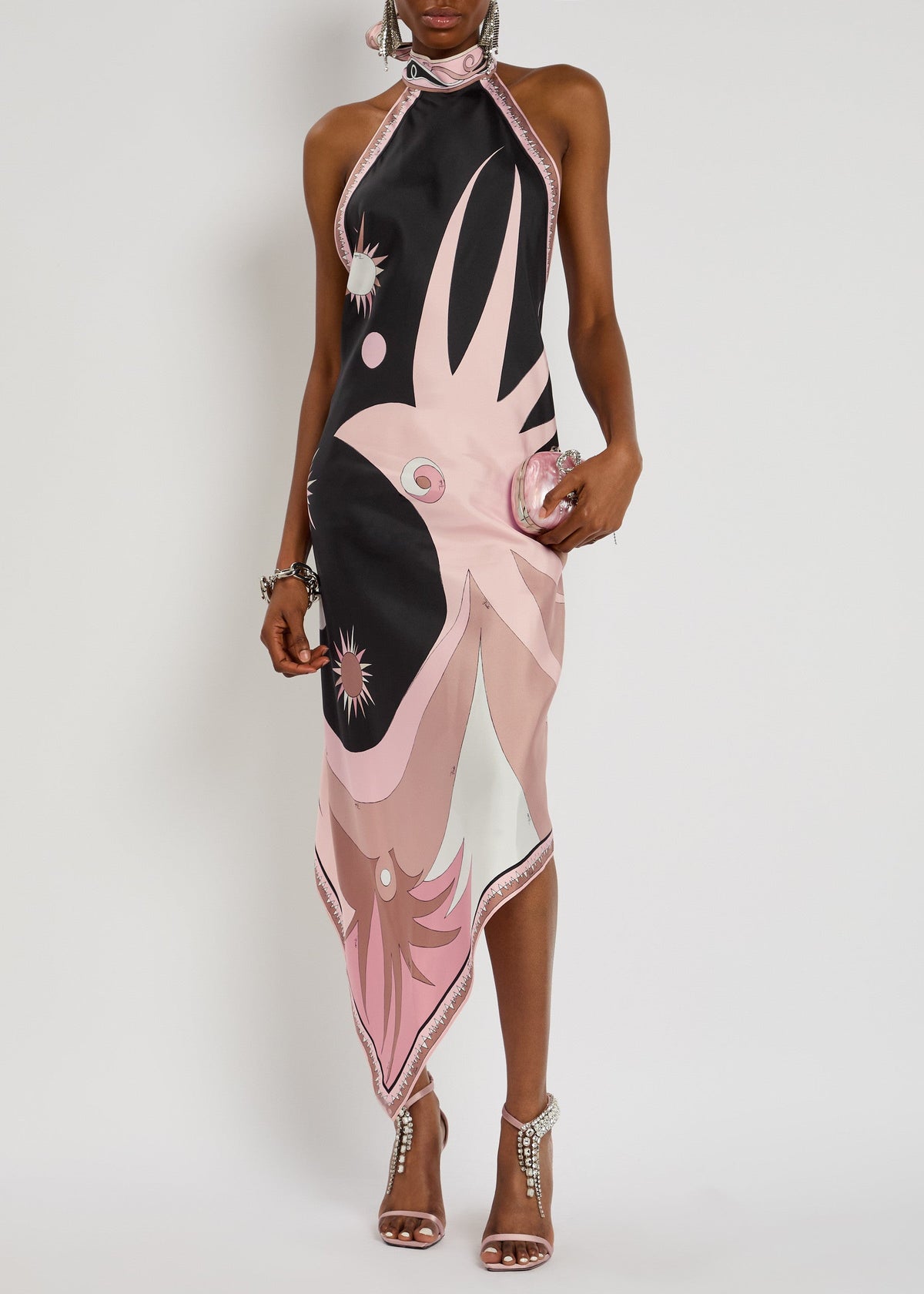 SARAH MAXI DRESS - S - Blush Pink