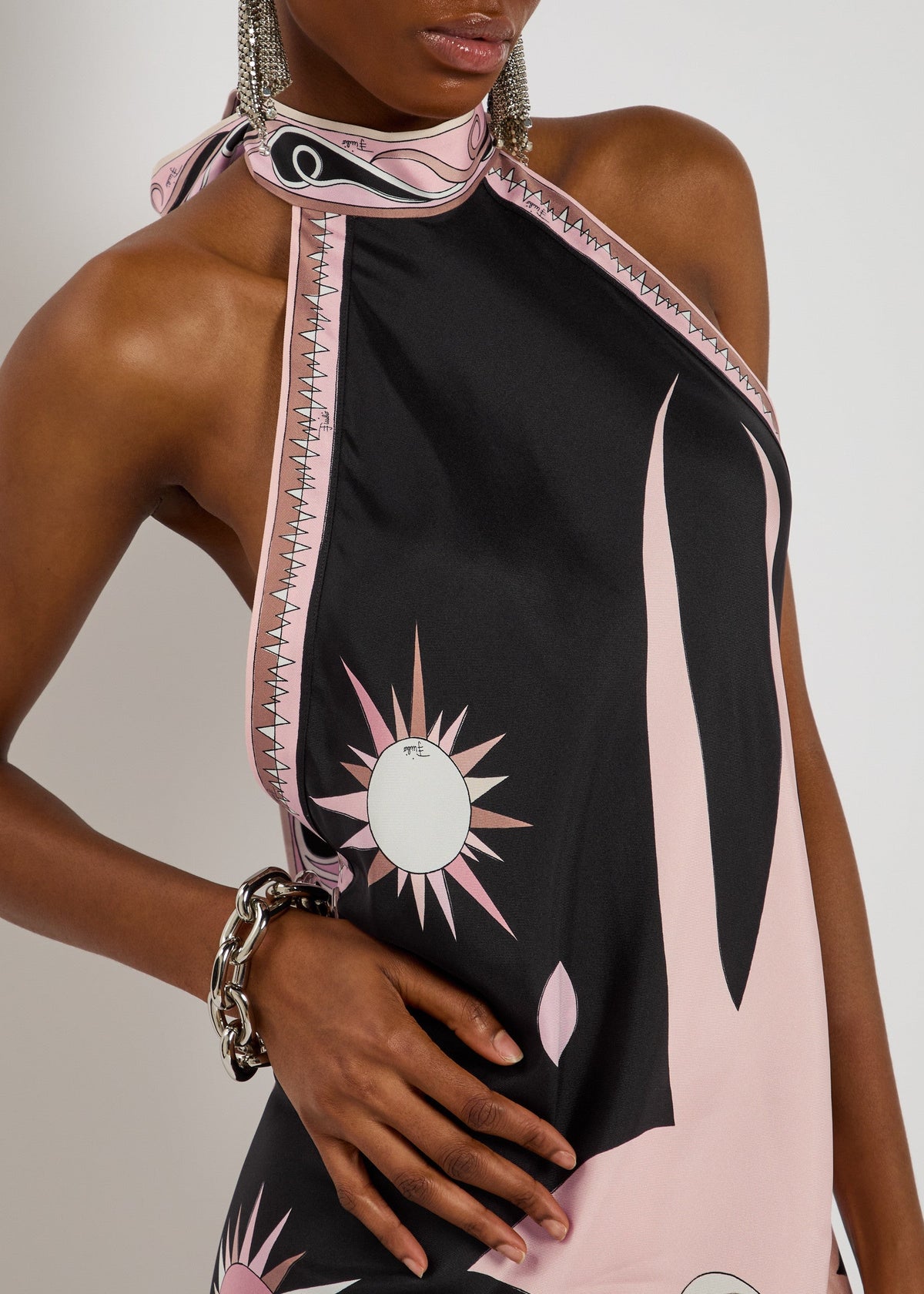 SARAH MAXI DRESS - S - Pink