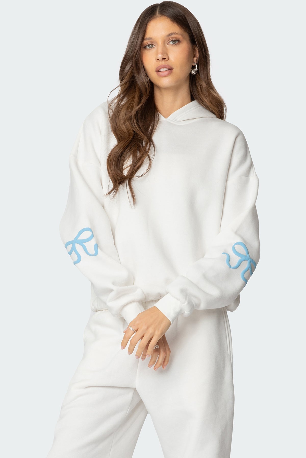 Ophelia Bow Tracksuit - Dark grey - XXL