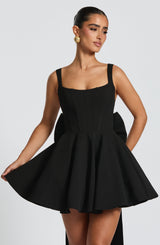 Rue Mini Dress - Black - S