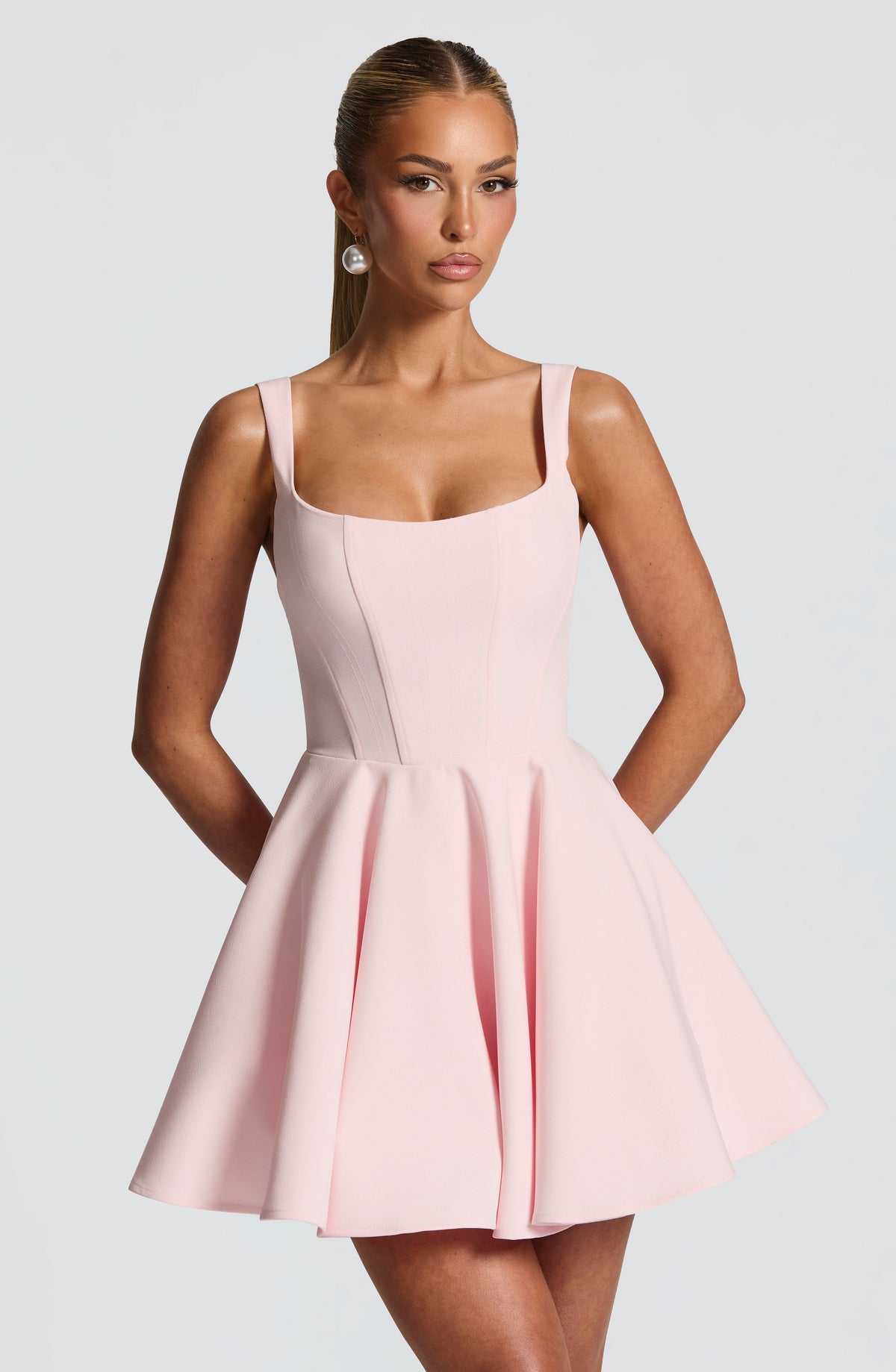 Rue Mini Dress - Pink - XS