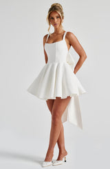 Rue Mini Dress - White - S