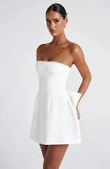 Suni Mini Dress - White - XL