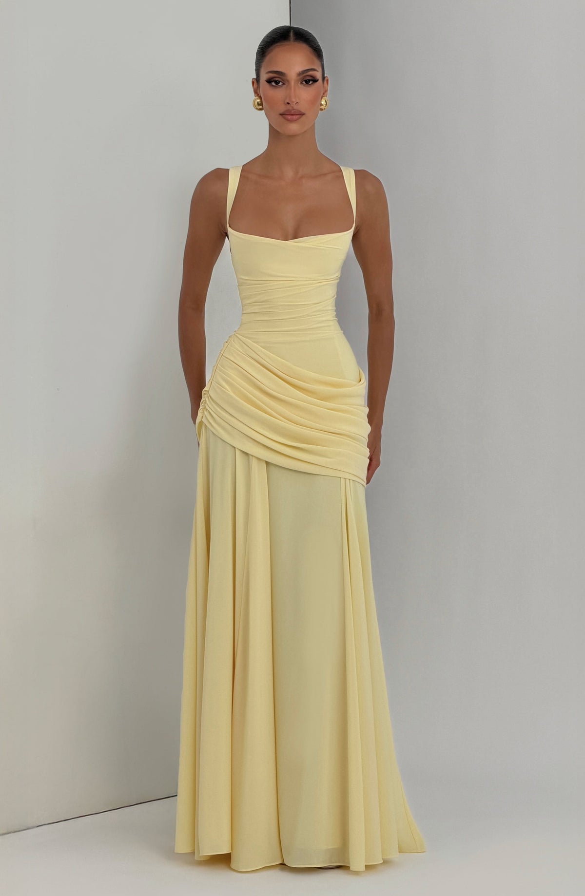 Serena Maxi Dress - Navy - XS