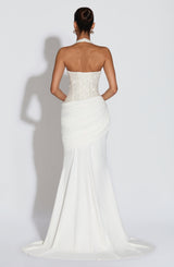 Taylor Maxi Dress - White - XS