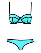 Triangle Bikini - Teal - S