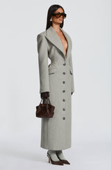 Ursula Chic Coat - Plum - XS