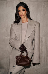 Ursula Chic Coat - Plum - L