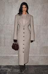 Ursula Chic Coat - Plum - M