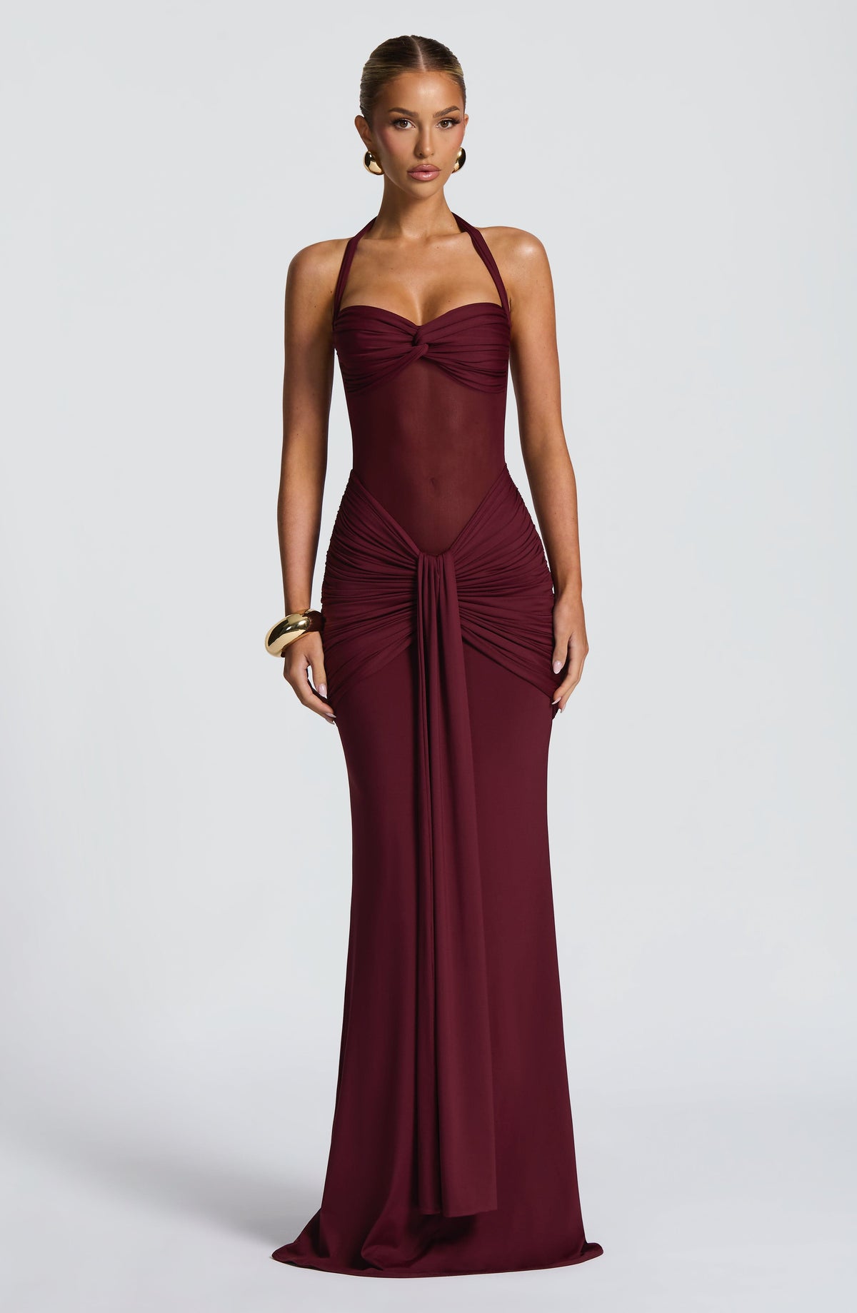 Vixen Maxi Dress - Red - XL