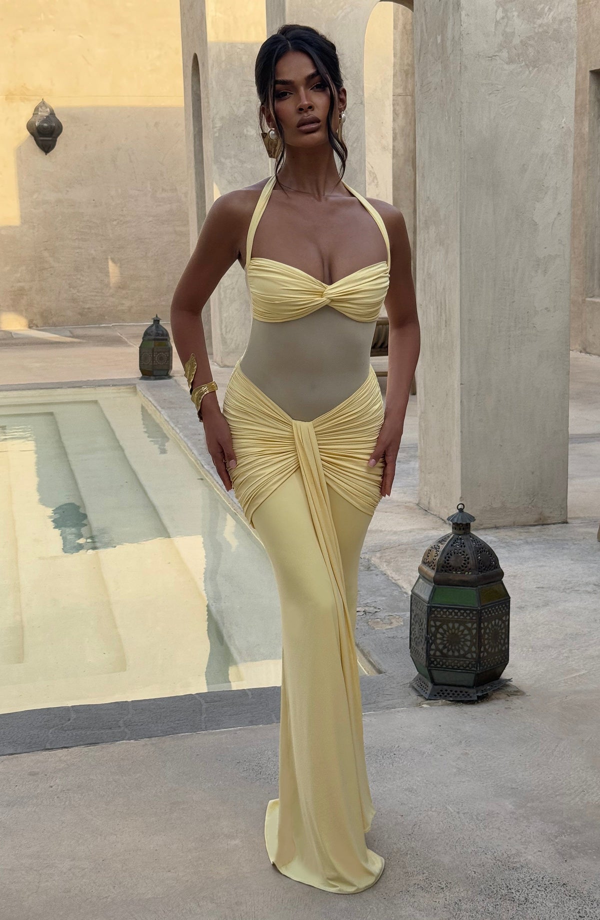Vixen Maxi Dress - Black - XS