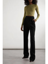 Raina Wide-Leg Trousers - Black - UK 6 (XS)