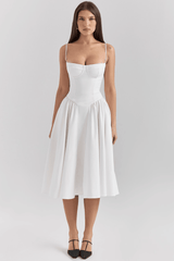 Celine Corset Dress - Black - XS