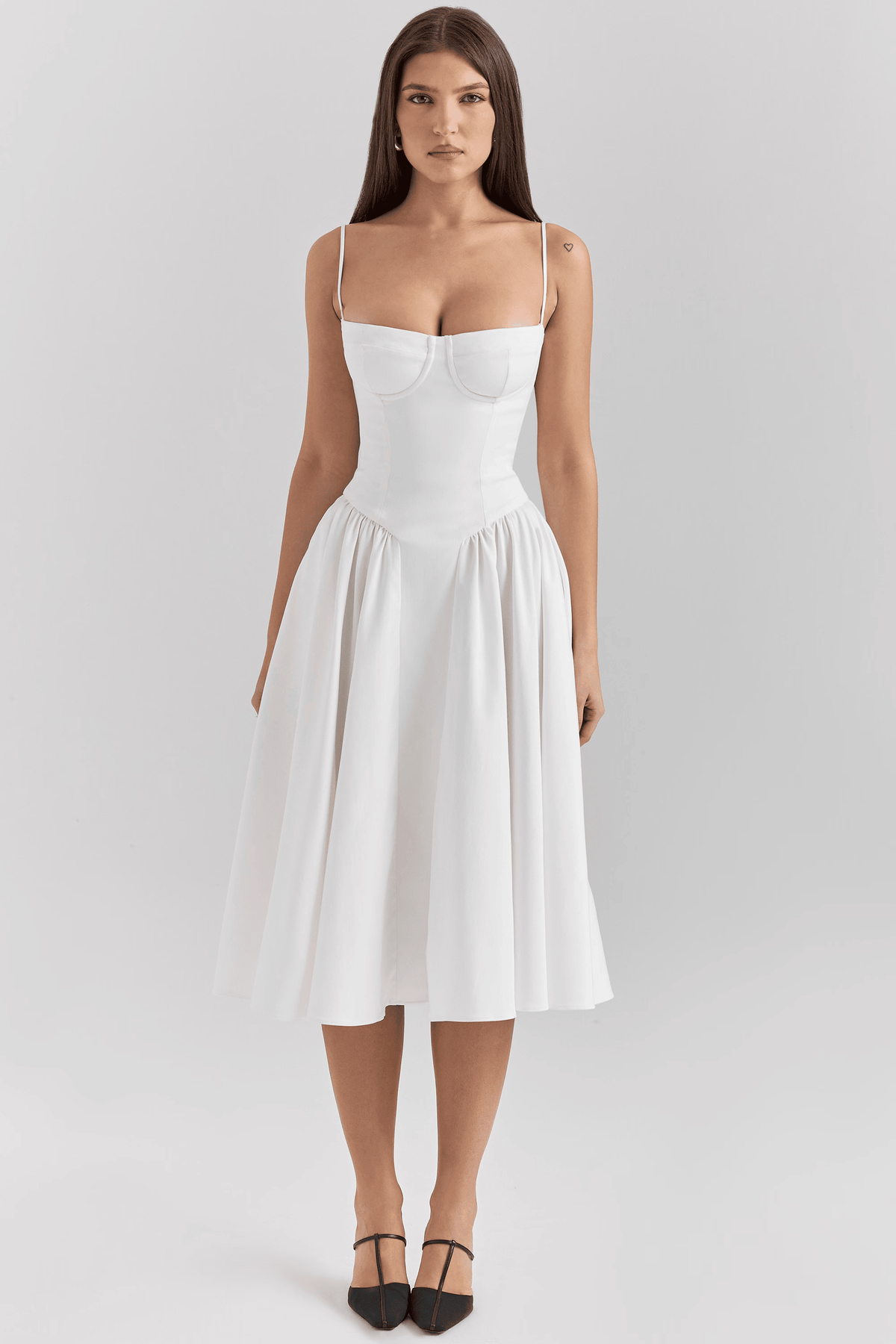 Celine Corset Dress - Black - XS